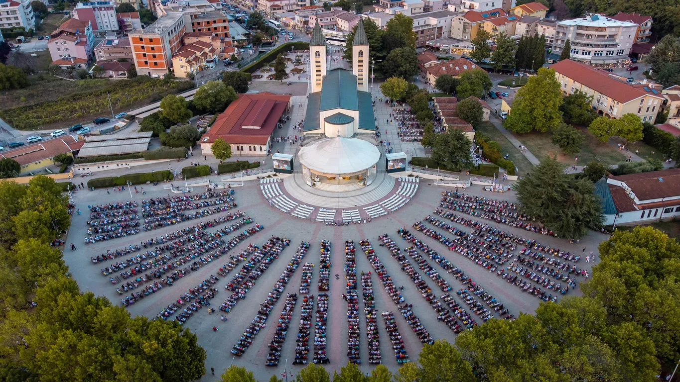 St James Church in Medjugorje pilgrimage center.jpg